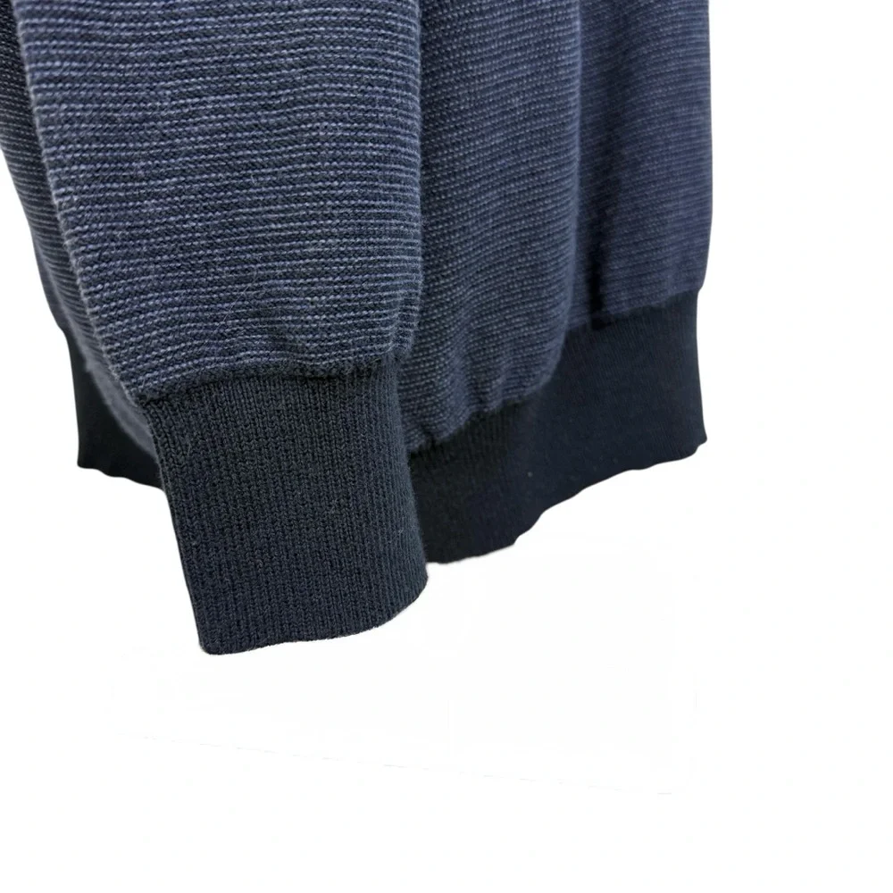 Oak Hill Men’s 2XL Shawl Collar Pullover Sweater Subtle Striped Timeless Preppy